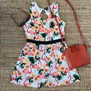 Flamingo Romper